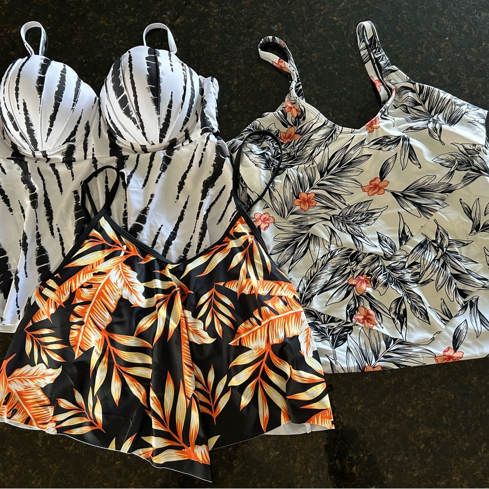 Ladies Swim Suit Tops